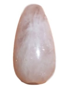 Photo de Pendentif percé goutte Quartz rose - encens.business - Boutique ésotérique en ligne - vente de Pendentif percé goutte Quartz 