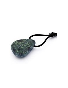Photo de Pendentif semi poli en eldarite - encens.business - Boutique ésotérique en ligne - vente de Pendentif semi poli en eldarite