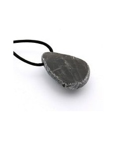 Photo de Pendentif semi poli en piere de lune noire - encens.business - Boutique ésotérique en ligne - vente de Pendentif semi poli en