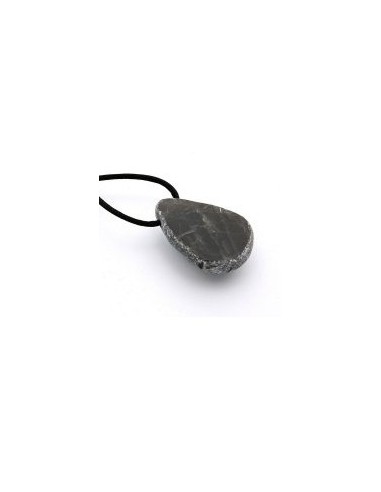 Photo de Pendentif semi poli en piere de lune noire - encens.business - Boutique ésotérique en ligne - vente de Pendentif semi poli en
