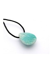 Photo de Pendentif semi poli en amazonite - encens.business - Boutique ésotérique en ligne - vente de Pendentif semi poli en amazonite