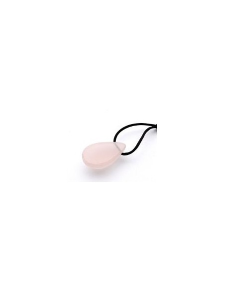 Photo de Pendentif semi poli en quartz rose - encens.business - Boutique ésotérique en ligne - vente de Pendentif semi poli en quartz 