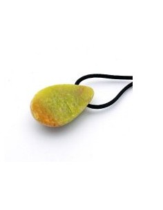 Photo de Pendentif semi poli en opale verte - encens.business - Boutique ésotérique en ligne - vente de Pendentif semi poli en opale v