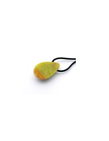 Photo de Pendentif semi poli en opale verte - encens.business - Boutique ésotérique en ligne - vente de Pendentif semi poli en opale v