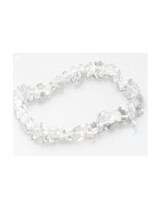 Photo de Bracelet chips cristal de roche - encens.business - Boutique ésotérique en ligne - vente de Bracelet chips cristal de roche