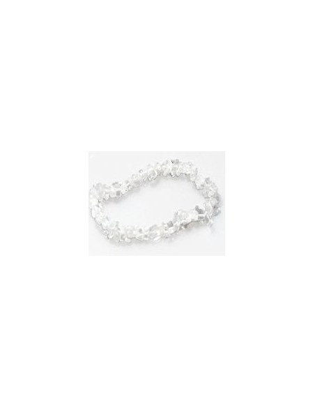 Photo de Bracelet chips cristal de roche - encens.business - Boutique ésotérique en ligne - vente de Bracelet chips cristal de roche