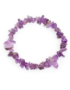 Photo de Bracelet chips améthyste - encens.business - Boutique ésotérique en ligne - vente de Bracelet chips améthyste
