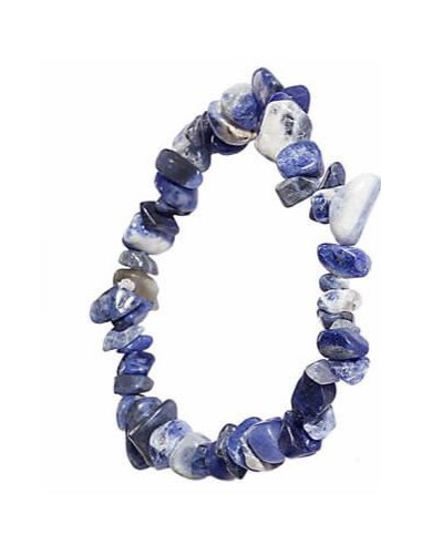 Photo de Bracelet chips tanzanite - encens.business - Boutique ésotérique en ligne - vente de Bracelet chips tanzanite