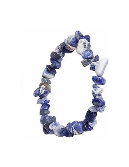 Photo de Bracelet chips tanzanite - encens.business - Boutique ésotérique en ligne - vente de Bracelet chips tanzanite