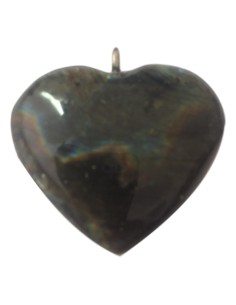 Photo de Pendentif Coeur en labradorite - encens.business - Boutique ésotérique en ligne - vente de Pendentif Coeur en labradorite