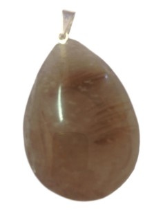 Photo de Pendentif goutte avec bélière en quartz fumé - encens.business - Boutique ésotérique en ligne - vente de Pendentif goutte ave