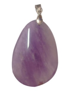 Photo de Pendentif goutte avec bélière en améthyste - encens.business - Boutique ésotérique en ligne - vente de Pendentif goutte avec 