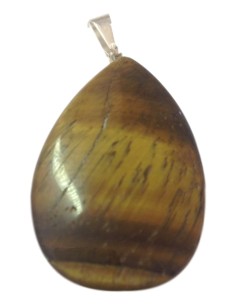 Photo de Pendentif goutte avec bélière en oeil de tigre - encens.business - Boutique ésotérique en ligne - vente de Pendentif goutte a