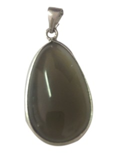Photo de Pendentif cerclé agate naturelle - encens.business - Boutique ésotérique en ligne - vente de Pendentif cerclé agate naturelle