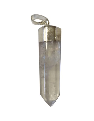 Photo de Pendentif en pointe Cristal de roche - encens.business - Boutique ésotérique en ligne - vente de Pendentif en pointe Cristal 