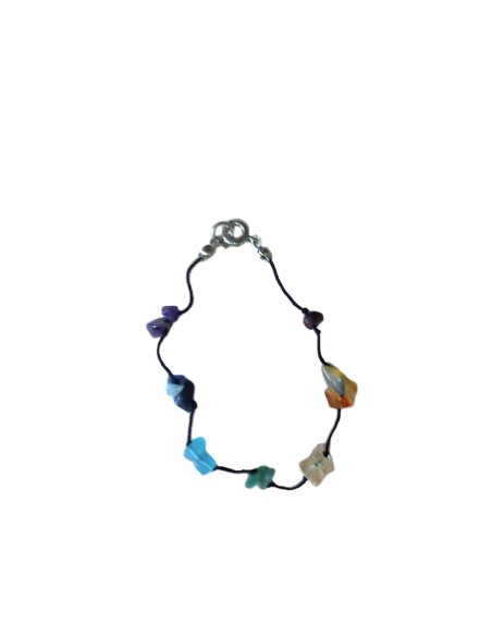 Parure chips 7 chakras