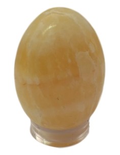 Photo de Oeuf en calcédoine jaune - encens.business - Boutique ésotérique en ligne - vente de Oeuf en calcédoine jaune