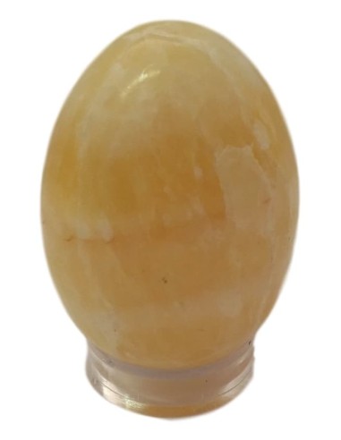 Photo de Oeuf en calcédoine jaune - encens.business - Boutique ésotérique en ligne - vente de Oeuf en calcédoine jaune