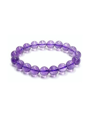 Photo de Bracelet 6 mm en améthyste - encens.business - Boutique ésotérique en ligne - vente de Bracelet 6 mm en améthyste