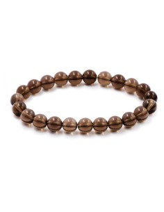 Photo de Bracelet 6 mm en quartz fumé - encens.business - Boutique ésotérique en ligne - vente de Bracelet 6 mm en quartz fumé