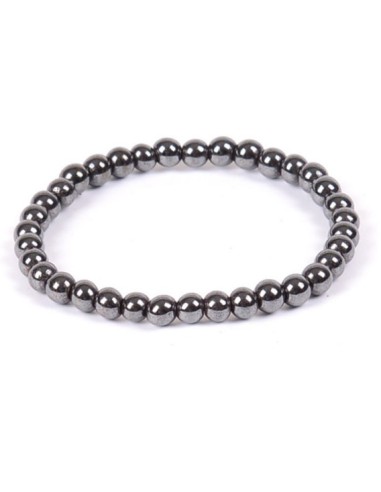 Photo de Bracelet 4 mm en hématite - encens.business - Boutique ésotérique en ligne - vente de Bracelet 4 mm en hématite