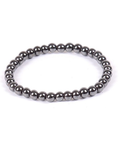 Photo de Bracelet 4 mm en hématite - encens.business - Boutique ésotérique en ligne - vente de Bracelet 4 mm en hématite