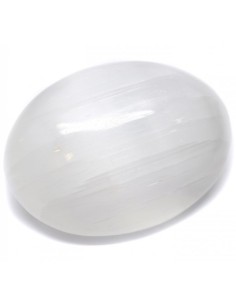 Photo de Savonnette en sélénite 6 cm - encens.business - Boutique ésotérique en ligne - vente de Savonnette en sélénite 6 cm