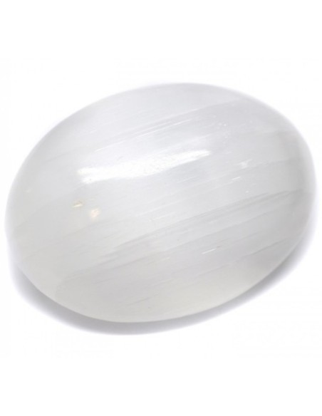 Photo de Savonnette en sélénite 6 cm - encens.business - Boutique ésotérique en ligne - vente de Savonnette en sélénite 6 cm