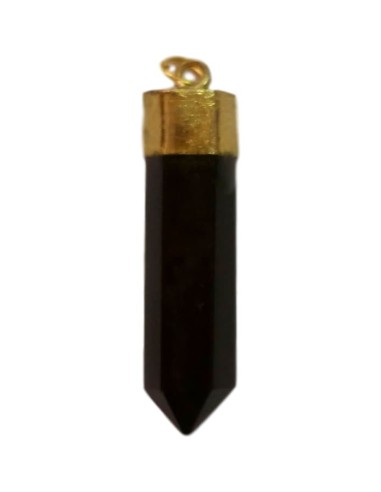 Photo de Pendentif en pointe Onyx - encens.business - Boutique ésotérique en ligne - vente de Pendentif en pointe Onyx