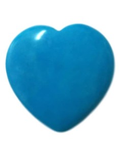 Photo de Coeur Howlite turquoise - encens.business - Boutique ésotérique en ligne - vente de Coeur Howlite turquoise