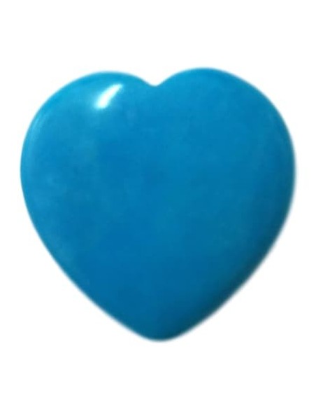 Photo de Coeur Howlite turquoise - encens.business - Boutique ésotérique en ligne - vente de Coeur Howlite turquoise
