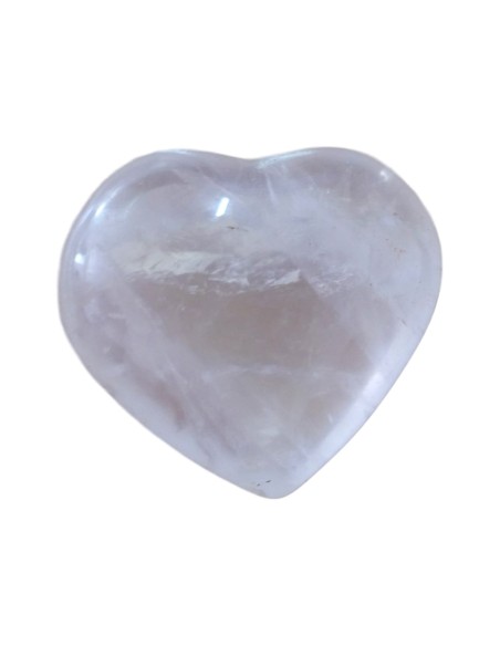 Photo de Coeur Quartz rose 4 cm - encens.business - Boutique ésotérique en ligne - vente de Coeur Quartz rose 4 cm