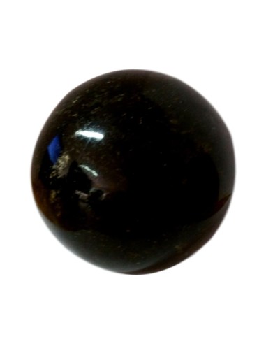 Photo de Sphère en Obsidienne dorée 8 cm - encens.business - Boutique ésotérique en ligne - vente de Sphère en Obsidienne dorée 8 cm