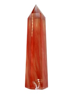 Photo de Pointe en cristal de roche rouge - encens.business - Boutique ésotérique en ligne - vente de Pointe en cristal de roche rouge