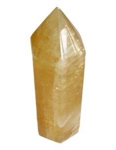 Photo de Pointe en calcédoine jaune - encens.business - Boutique ésotérique en ligne - vente de Pointe en calcédoine jaune