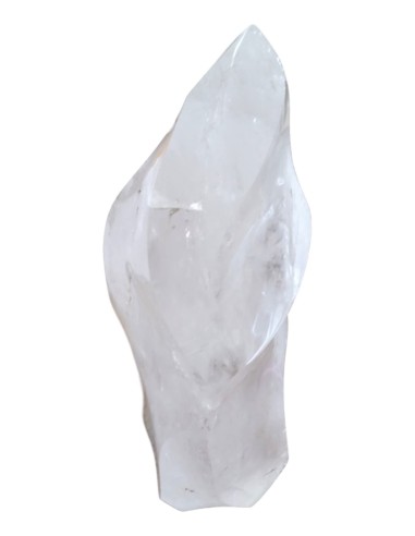 Photo de Flamme en cristal de roche - encens.business - Boutique ésotérique en ligne - vente de Flamme en cristal de roche