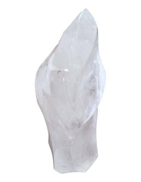 Photo de Flamme en cristal de roche - encens.business - Boutique ésotérique en ligne - vente de Flamme en cristal de roche
