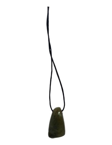 Photo de Pendentif triface percé en jaspe ocean - encens.business - Boutique ésotérique en ligne - vente de Pendentif triface percé en