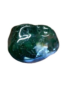 Photo de Agate mousse en Pierre roulée 3/4 cm - encens.business - Boutique ésotérique en ligne - vente de Agate mousse en Pierre roulé