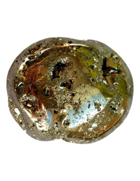 Photo de Pyrite en Pierre roulée 3/4 cm - encens.business - Boutique ésotérique en ligne - vente de Pyrite en Pierre roulée 3/4 cm