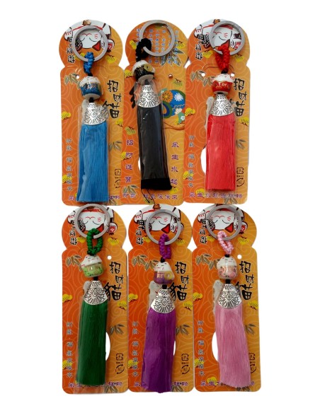 Photo de Porte-clés Maneki neko - encens.business - Boutique ésotérique en ligne - vente de Porte-clés Maneki neko
