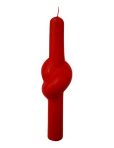 Photo de Bougie 1 noeud rouge - encens.business - Boutique ésotérique en ligne - vente de Bougie 1 noeud rouge