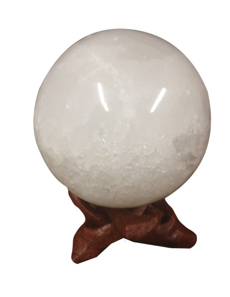 Photo de Sphère en Sélénite 4 cm - encens.business - Boutique ésotérique en ligne - vente de Sphère en Sélénite 4 cm
