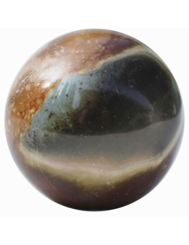 Photo de Sphère en jaspe polychrome 4 cm - encens.business - Boutique ésotérique en ligne - vente de Sphère en jaspe polychrome 4 cm