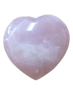 Photo de Coeur Quartz rose 8 cm - encens.business - Boutique ésotérique en ligne - vente de Coeur Quartz rose 8 cm