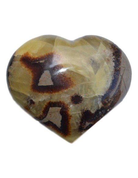 Photo de Coeur en jaspe septaria 8 cm - encens.business - Boutique ésotérique en ligne - vente de Coeur en jaspe septaria 8 cm