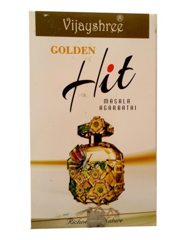 Photo de Boite d'encens 12 étuis de 15 grammes GOLDEN HIT - encens.business - Boutique ésotérique en ligne - vente de Boite d'encens 1