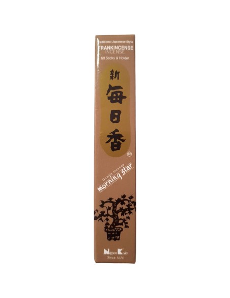Photo de Encens Japonais MORNING STAR Frankincense - encens.business - Boutique ésotérique en ligne - vente de Encens Japonais MORNING