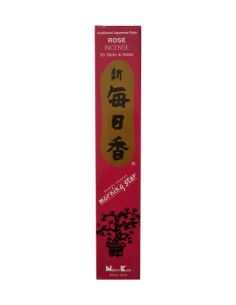 Photo de Encens Japonais MORNING STAR Rose - encens.business - Boutique ésotérique en ligne - vente de Encens Japonais MORNING STAR Ro