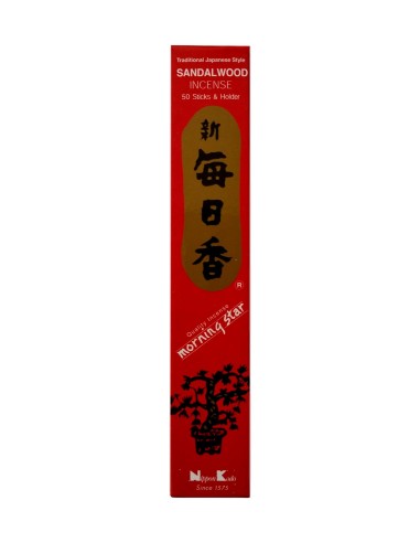 Photo de Encens Japonais MORNING STAR Bois de santal - encens.business - Boutique ésotérique en ligne - vente de Encens Japonais MORNI
